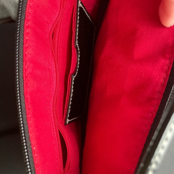 Isaac mizrahi black mini leather purse - Picture 5 of 6